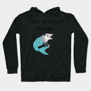 Opossum Mermaid Hoodie